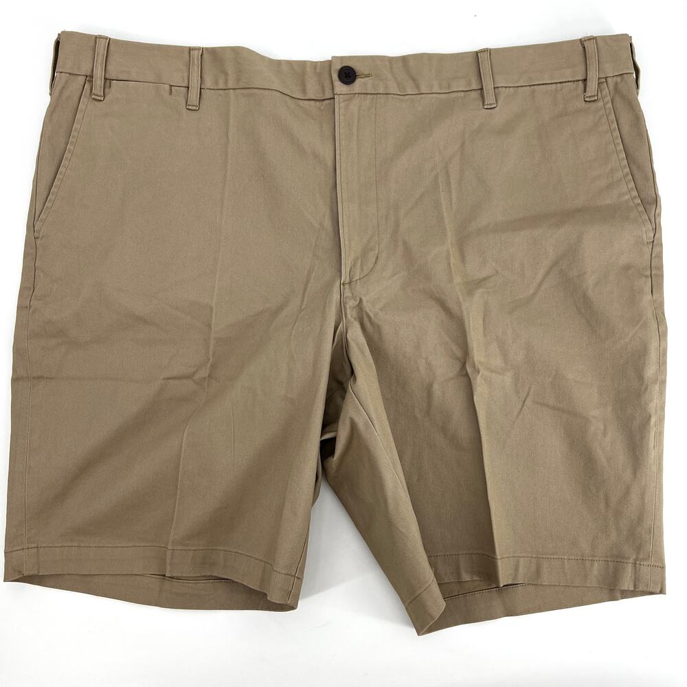 Lands End Mens Khaki Stretch Shorts Size 44 Preowned